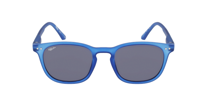 GAFAS DE SOL niños VALME azul/azul oscuro mate - vista de frente