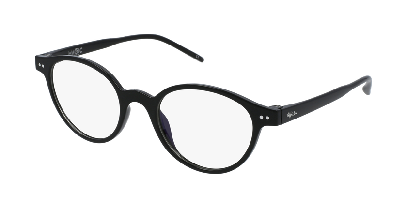 GAFAS GRADUADAS mujer MAGIC 49 negro - vue de 3/4