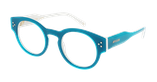 GAFAS GRADUADAS mujer CARACTÈRES FIDELE azul - vista de frente
