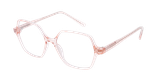 GAFAS GRADUADAS mujer RZERO43 rosa/dorado - vista de frente