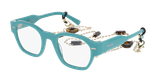 GAFAS GRADUADAS mujer CARACTÈRES AUTHENTIQUE verde - vista de frente