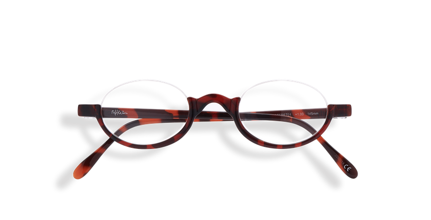 GAFAS GRADUADAS FORTY COFFRET 01 +1.25 naranja - vista de frente