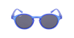 GAFAS DE SOL niños LIO azul/azul oscuro mate - vista de frente