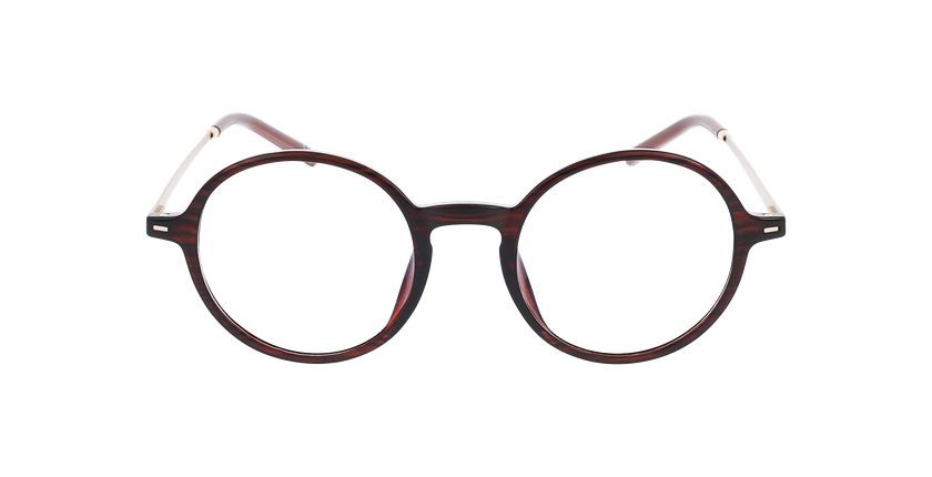 GAFAS GRADUADAS MAGIC 118 marrón/dorado - vista de frente