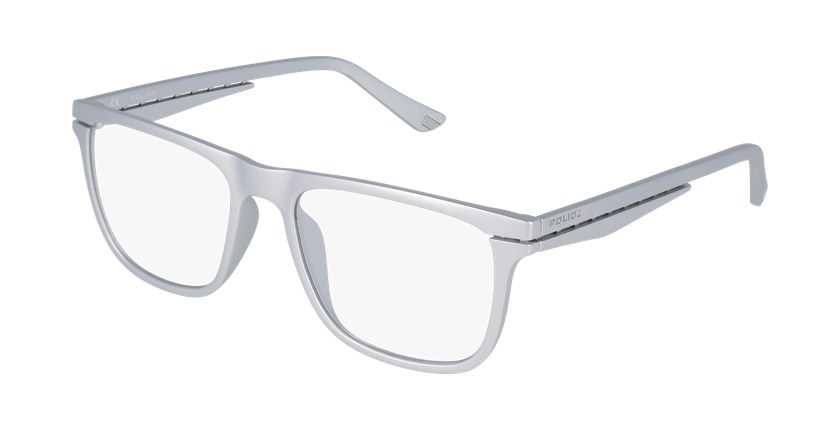 GAFAS GRADUADAS hombre VPL485 plateado/plateado - vista de 3/4