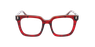 GAFAS GRADUADAS mujer CARACTÈRES FIL D'OR RÊVEUSE rojo