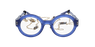 GAFAS GRADUADAS mujer PERSPICACE azul/morado