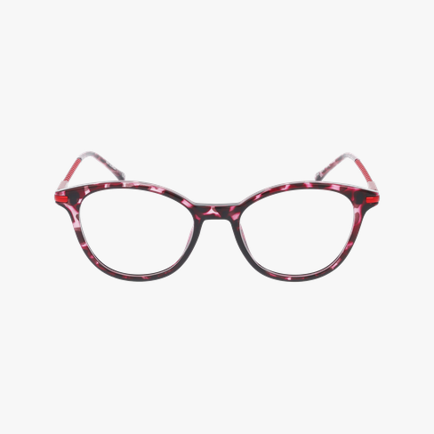 GAFAS GRADUADAS mujer GEORGIA carey/rosa vista de frente