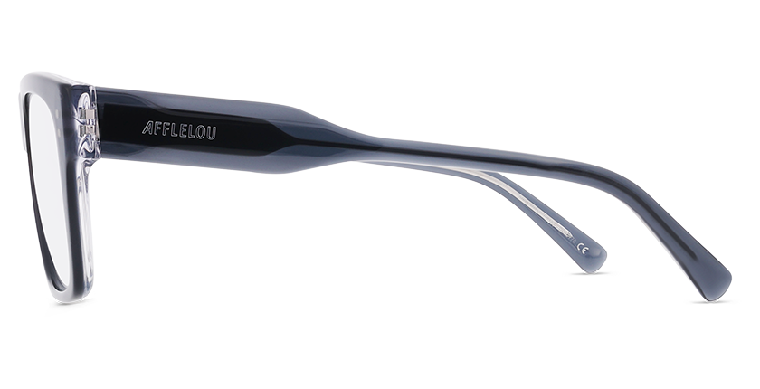 GAFAS GRADUADAS hombre CARACTÈRES INGÉNIEUX gris/cristal - vista de frente