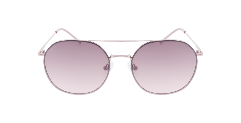 Gafas de sol mujer VALDEMORO rosa - vista de frente