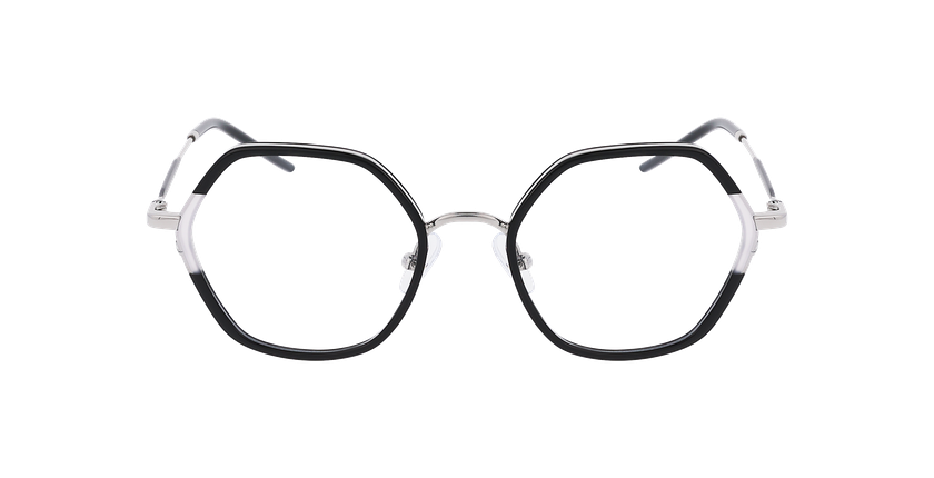 GAFAS GRADUADAS mujer MAGIC218 negro/plateado - vista de frente