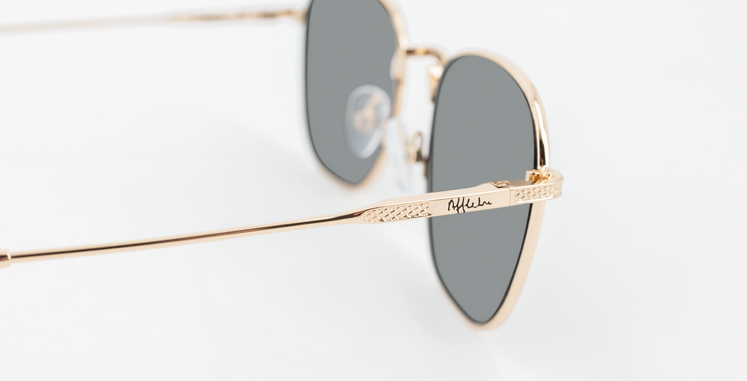 GAFAS DE SOL ROSS dorado