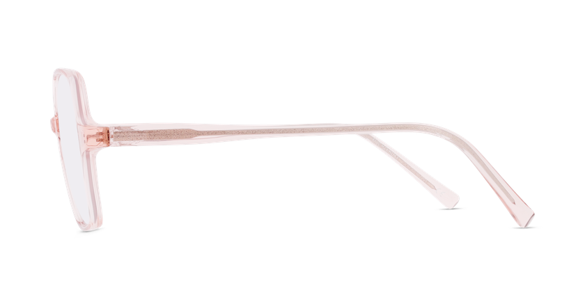 GAFAS GRADUADAS mujer RZERO43 rosa/dorado - vista de frente