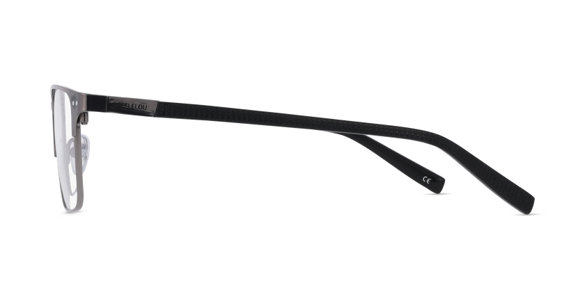 GAFAS GRADUADAS hombre BAPTISTE negro/gris - vista de frente