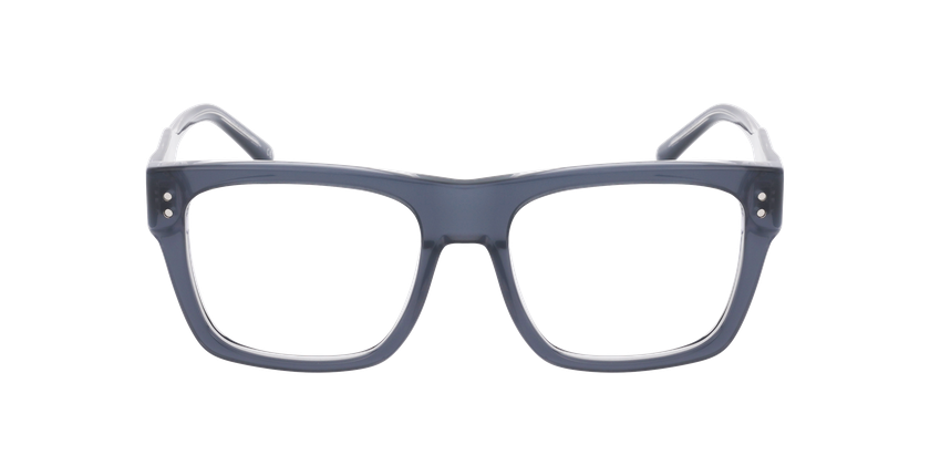 GAFAS GRADUADAS hombre CARACTÈRES INGÉNIEUX gris/cristal - vista de frente