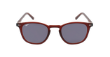 GAFAS GRADUADAS AFFLELOU FORTY SOLAR COLOR BURDEOS rojo - vista de frente