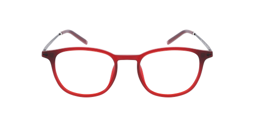 GAFAS GRADUADAS MAGIC 120 rojo/negrovista de frente