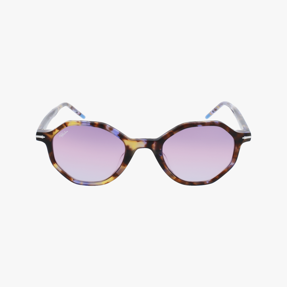 GAFAS DE SOL mujer JUSSY carey/morado - vista de frente