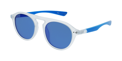 GAFAS DE SOL BORNEO blanco/azul