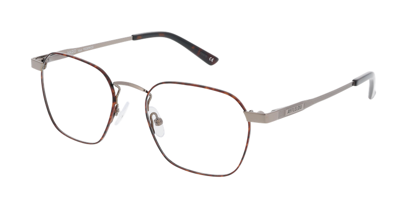 GAFAS GRADUADAS hombre FEDERICO carey/plateado - vista de frente