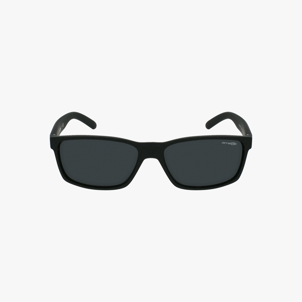 GAFAS DE SOL hombre SLICKSTER negro - vista de frente