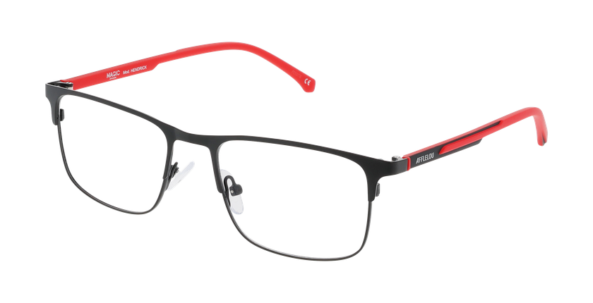 GAFAS GRADUADAS hombre HENDRICK negro - vista de frente