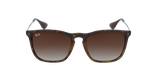 GAFAS DE SOL hombre CHRIS negro/gris - vista de frente