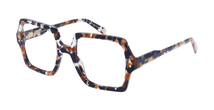 GAFAS GRADUADAS mujer CHARISMATIQUE carey azul - vista de frente