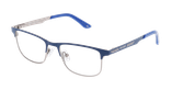GAFAS GRADUADAS niños ZACH azul/gris - vista de frente
