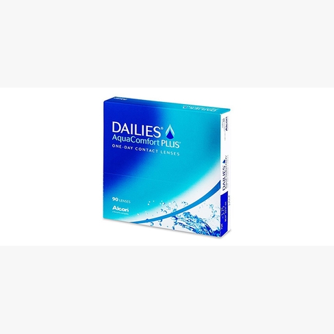 Lentillas Dailies AquaComfort Plus 90L vista de frente