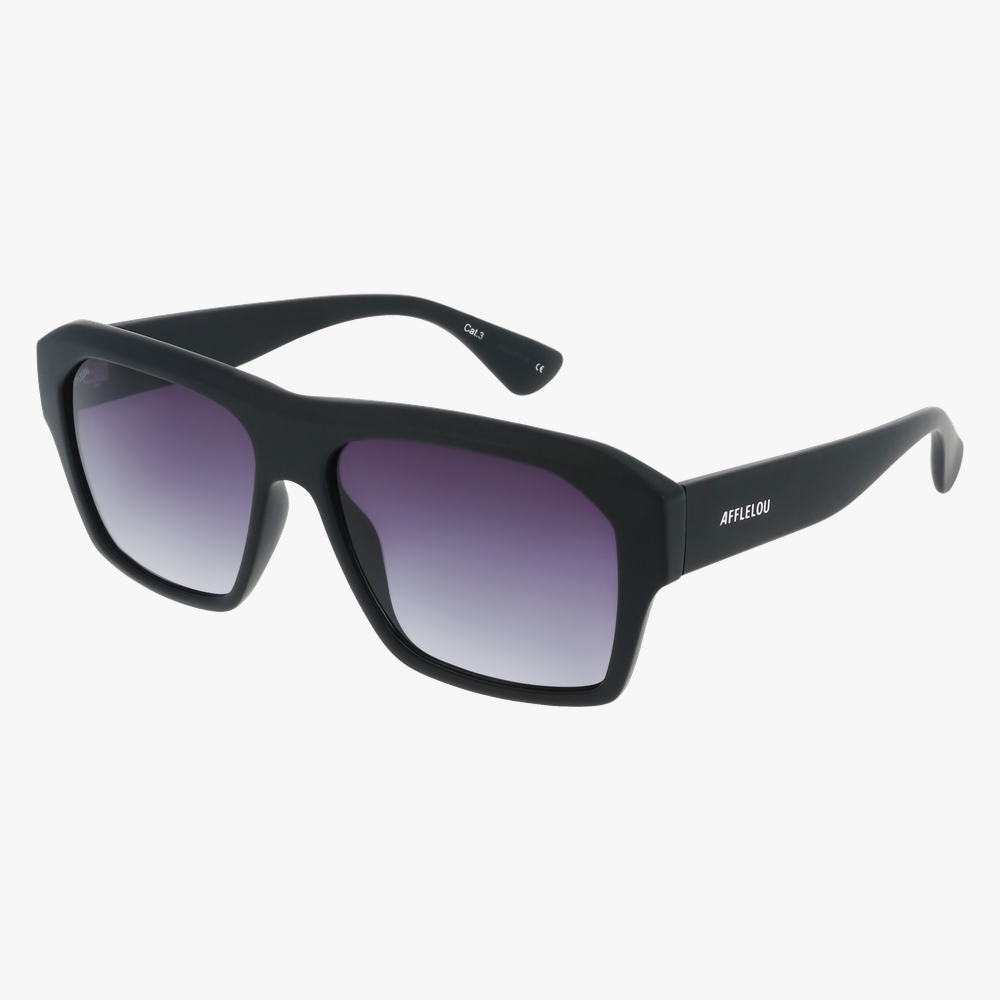 GAFAS DE SOL hombre URBAN negro - vista de frente