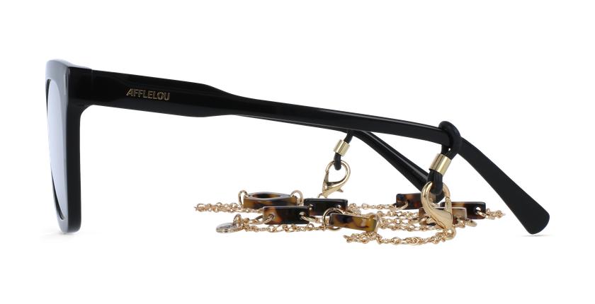 GAFAS GRADUADAS mujer REVEUSE negro - vista de frente