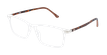 GAFAS GRADUADAS hombre MAGIC 130 blanco/plateado - vista de frente