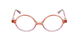 GAFAS GRADUADAS niños RZERO19 rosa - vista de frente