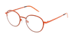 GAFAS GRADUADAS hombre MAGIC 155 naranja/marrón - vista de frente