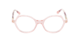 GAFAS GRADUADAS niños FROZEN 9 rosa - vista de frente