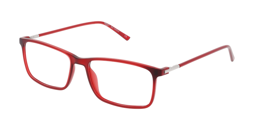 GAFAS GRADUADAS hombre HAROLD rojo - vista de frente