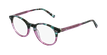 GAFAS GRADUADAS VIVALDI verde/rosa - vue de 3/4
