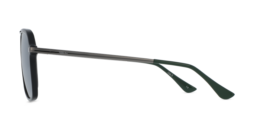 GAFAS DE SOL hombre ILLAS negro/verde - vista de frente