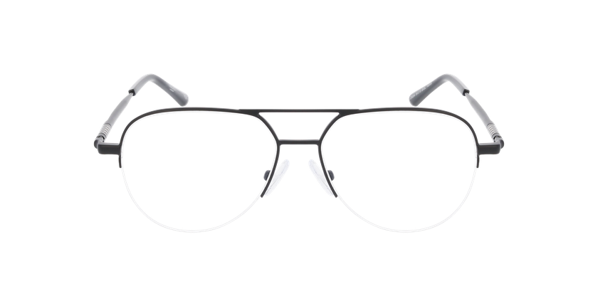 GAFAS GRADUADAS hombre MAGIC284 negro/plateado - vista de frente