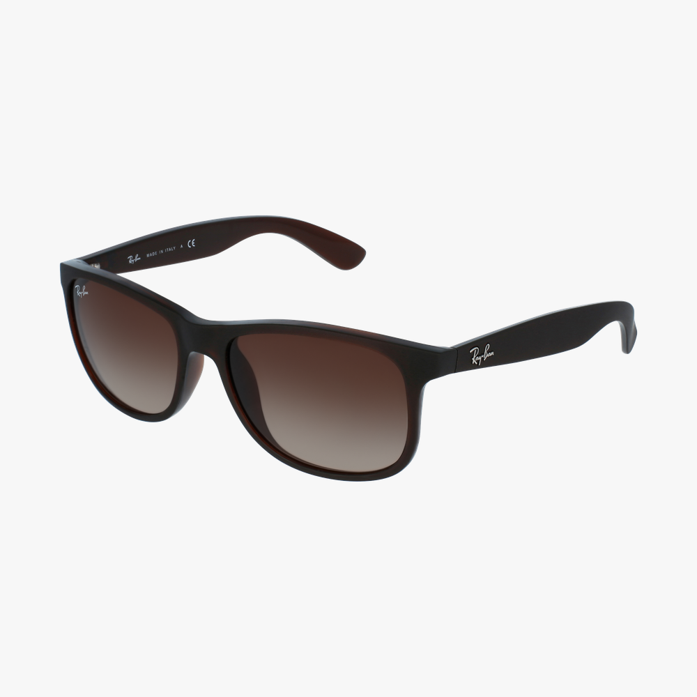GAFAS DE SOL hombre ANDY marrón - vista de 3/4