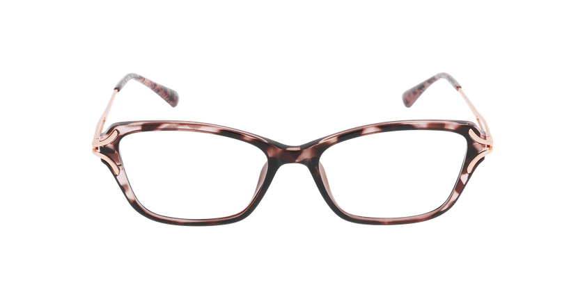 GAFAS GRADUADAS mujer ELISE carey/rosa - vista de frente
