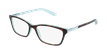 GAFAS GRADUADAS mujer RA7044 carey/azul - vue de 3/4