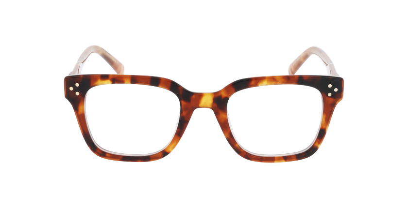 GAFAS GRADUADAS mujer CARACTÈRES EXPRESSIVE carey/rojo - vista de frente