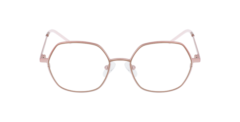 GAFAS GRADUADAS mujer MAGIC 153 beige/rosa - vista de frente