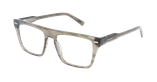 GAFAS GRADUADAS hombre CARACTÈRES CURIEUX gris/verde - vista de frente