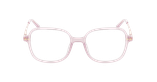 GAFAS GRADUADAS niños JULIA rosa/dorado - vista de frente