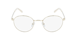 GAFAS GRADUADAS mujer RZERO8 dorado - vista de frente