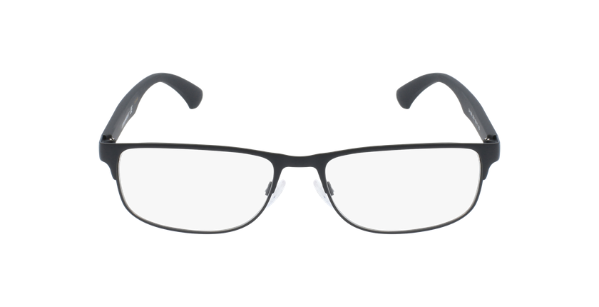 GAFAS GRADUADAS hombre EA 1096 negro/negro - vista de frente