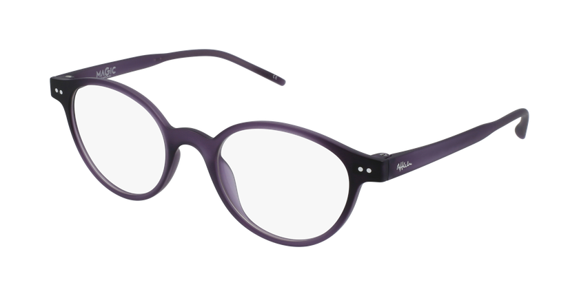 GAFAS GRADUADAS mujer MAGIC 49 morado - vue de 3/4